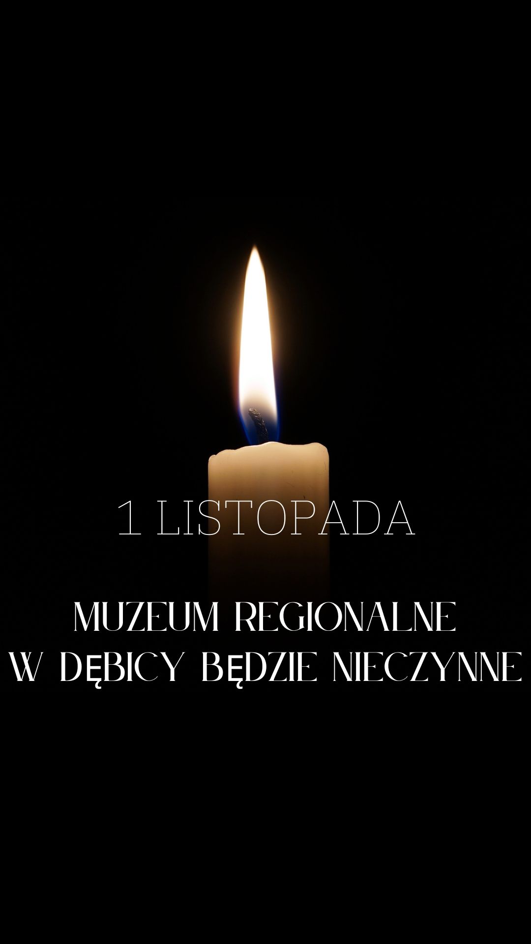 1 listopada Muzeum Regionalne w Dębicy będzie nieczynne